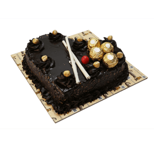 Ferrero Rocher Heart Shaped Cake