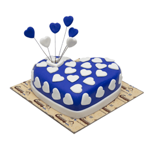 Heart Shaped Special Cake Model N502